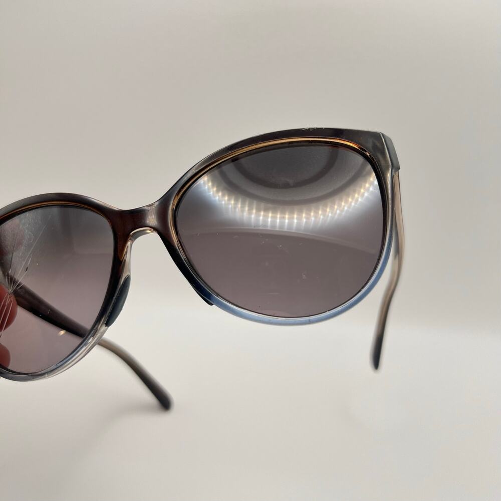 Maui Jim Olu Olu MJ537-01F Sunglasses Brown Blue READ DESC 57-17 - Picture 5 of 11